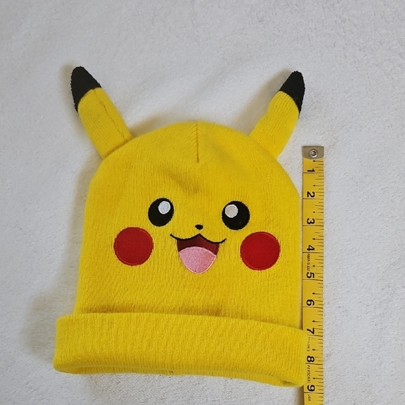 Pokemon Pikachu Yellow Kids Hat - Picture 9 of 9